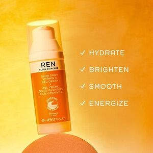 REN - Glow Daily Vitamin C Gel Cream — Orange